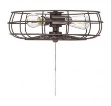 Savoy House Meridian CA M2028ORB - 3-Light Fan Light Kit in Oil Rubbed Bronze
