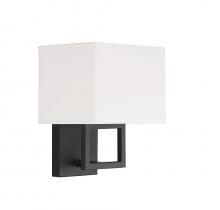 Savoy House Meridian CA M90009MBK - 1-Light Wall Sconce in Matte Black