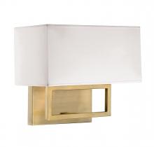 Savoy House Meridian CA M90095NB - 2-Light Wall Sconce in Natural Brass