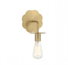 Savoy House Meridian CA M90104NB - 1-Light Wall Sconce in Natural Brass