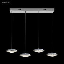 James R Moder 96644S22LED - LED Contemporary 4 Light Crystal Chand