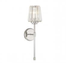 Savoy House Canada 9-6001-1-109 - Garnet 1-Light Wall Sconce in Polished Nickel
