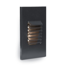 WAC Canada WL-LED220-AM-BK - LED Vertical Louvered Step and Wall Light