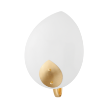 Hudson Valley 5701-GL/WH - 1 LIGHT WALL SCONCE