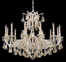 Schonbek 1870 6952-48S - Sophia 12 Light 120V Chandelier in Antique Silver with Clear Crystals from Swarovski
