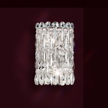 Schonbek 1870 RS8333N-401H - Sarella 2 Light 120V Wall Sconce in Polished Stainless Steel with Clear Heritage Handcut Crystal