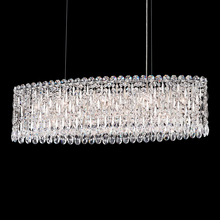 Schonbek 1870 RS8340N-22H - Sarella 12 Light 120V Linear Pendant in Heirloom Gold with Clear Heritage Handcut Crystal