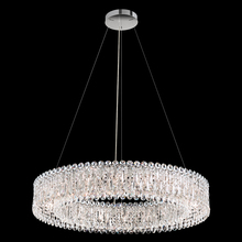 Schonbek 1870 RS8349N-06H - Sarella 18 Light 120V Pendant in White with Clear Heritage Handcut Crystal