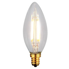 Canarm B-LC35-4 - LED Vintage Bulb, E12 Socket, 4W C35 Shape, 2200K, 300 Lumen, Dimmable, 15000 Hours