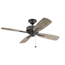Kichler 310152WZC - Eads Patio 52" Fan Weathered Zinc