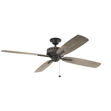 Kichler 310165WZC - Eads Patio XL 65" Fan Weathered Zinc