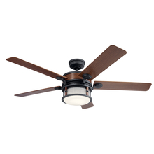 Kichler 310170AUB - Ahrendale™ LED 60" Fan Auburn