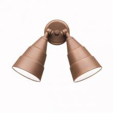 Kichler 6052AZ - 11.25" 2 Light Wall Light Architectural Bronze