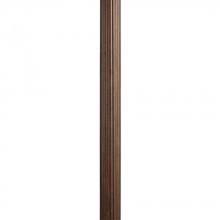 Kichler 9595BST - 3" x 84" Direct Burial Fluted Post Brownstone