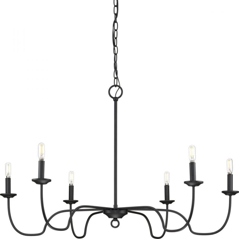 P400292-31M 6-60W CAND CHANDELIER