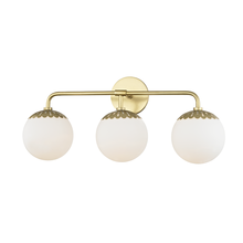Mitzi by Hudson Valley Lighting H193303-AGB - Paige Bath and Vanity