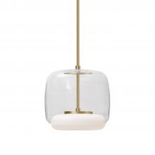 Kuzco Lighting Inc PD70610-CL/BG - Enkel Pendant