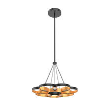 Kuzco Lighting Inc CH90826-BK/GD - Maestro Chandeliers