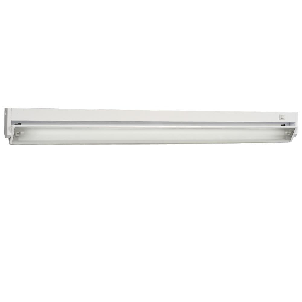 Fluorescent Under Cabinet Strip Light with On/Off Switch and Power Cable