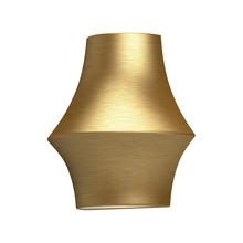 Alora Lighting WV523210BG - Emiko 10-in Brushed Gold 1 Light Wall/Vanity