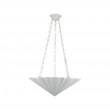 Alora Lighting CH352323AW - Martine 23-in Antique White 3 Lights Chandeliers