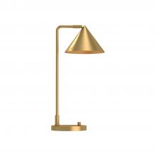 Alora Lighting TL485020BG - Remy 20-in Brushed Gold 1 Light Table Lamp