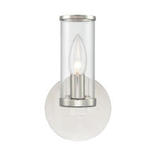 Alora Lighting WV309001PNCG - Revolve Clear Glass/Polished Nickel 1 Light Wall/Vanity