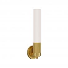 Alora Lighting WV416101BG - Rue 5-in Brushed Gold 1 Light Wall/Vanity