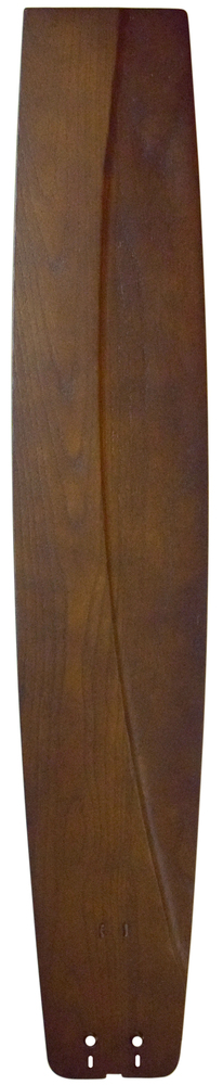 36" Large Carved Wood Blade: Walnut