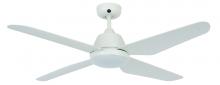 Beacon Lighting America 21299401 - Lucci Air Aria 52-inch White LED Light with Remote Ceiling Fan